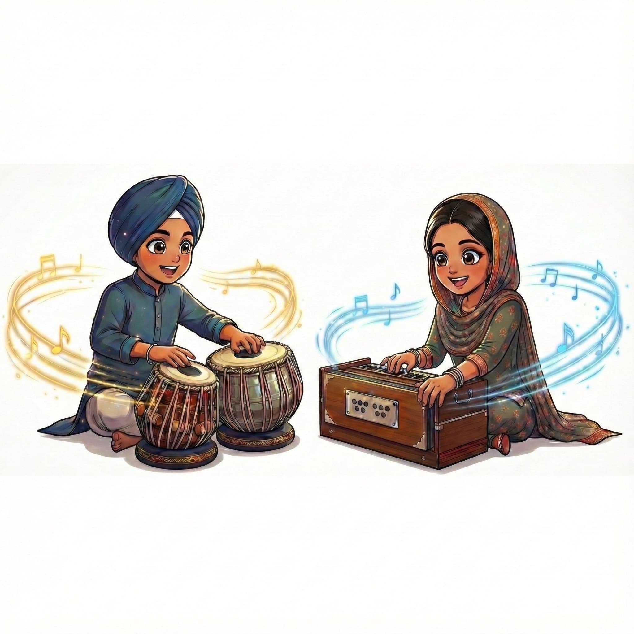 MGSV Gurmat Sangeet class session in Metro Vancouver