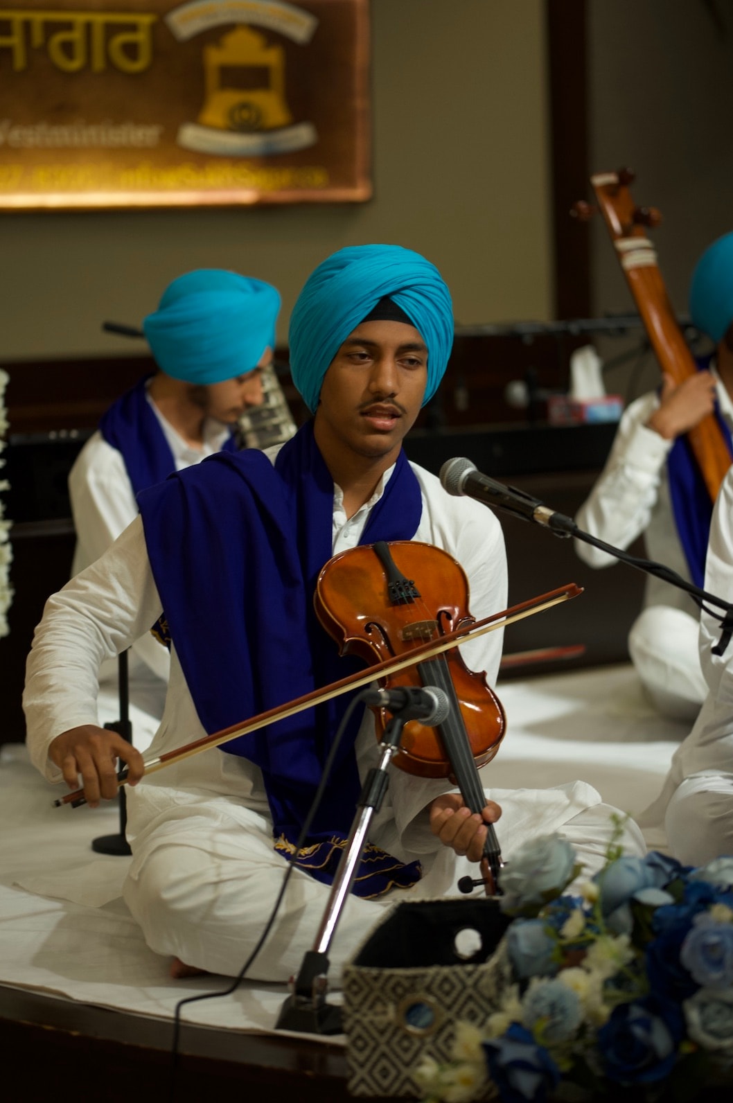 MGSV students and instructors in Gurmat Sangeet classes across Metro Vancouver