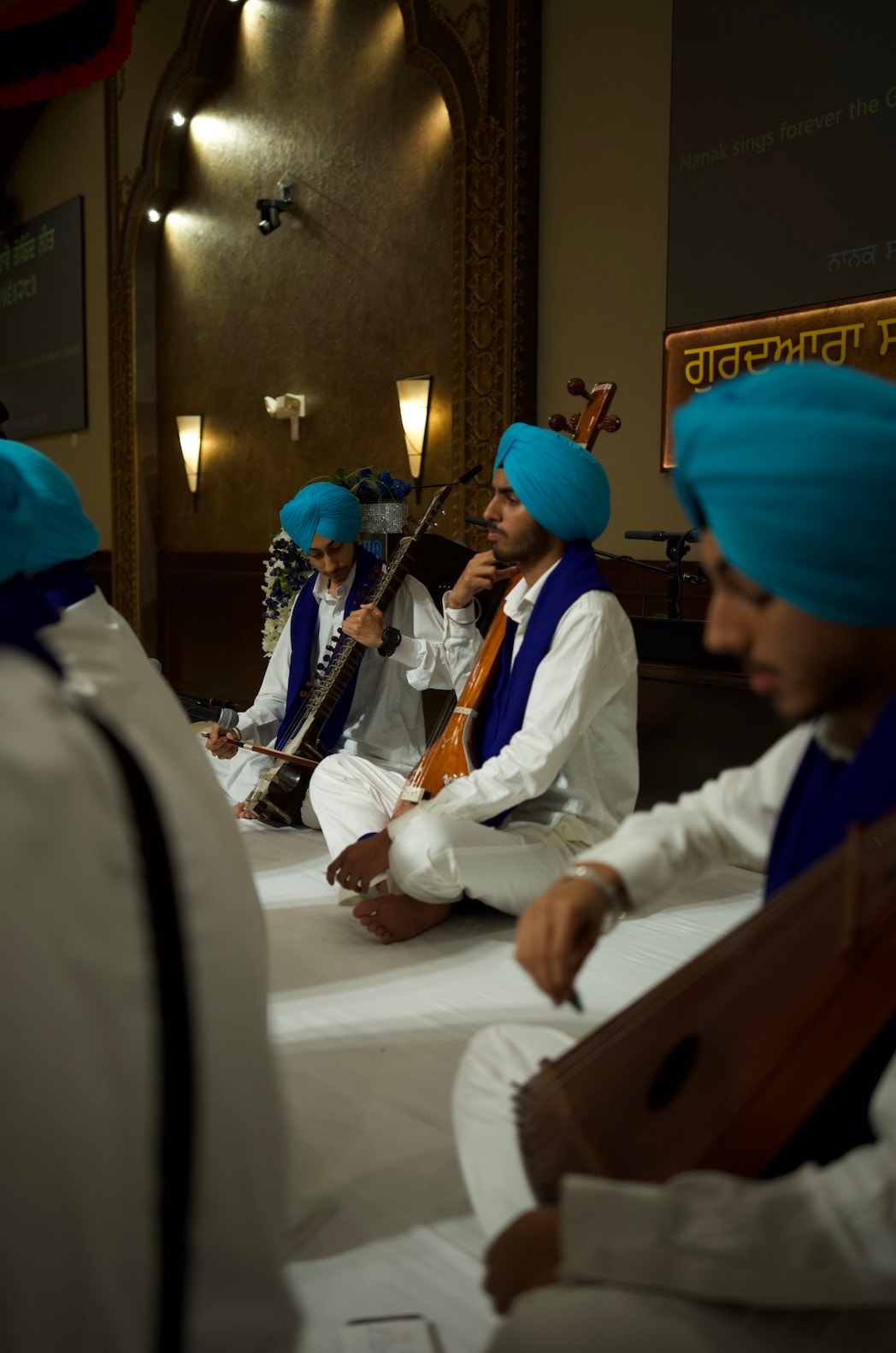 MGSV students and instructors in Gurmat Sangeet classes across Metro Vancouver