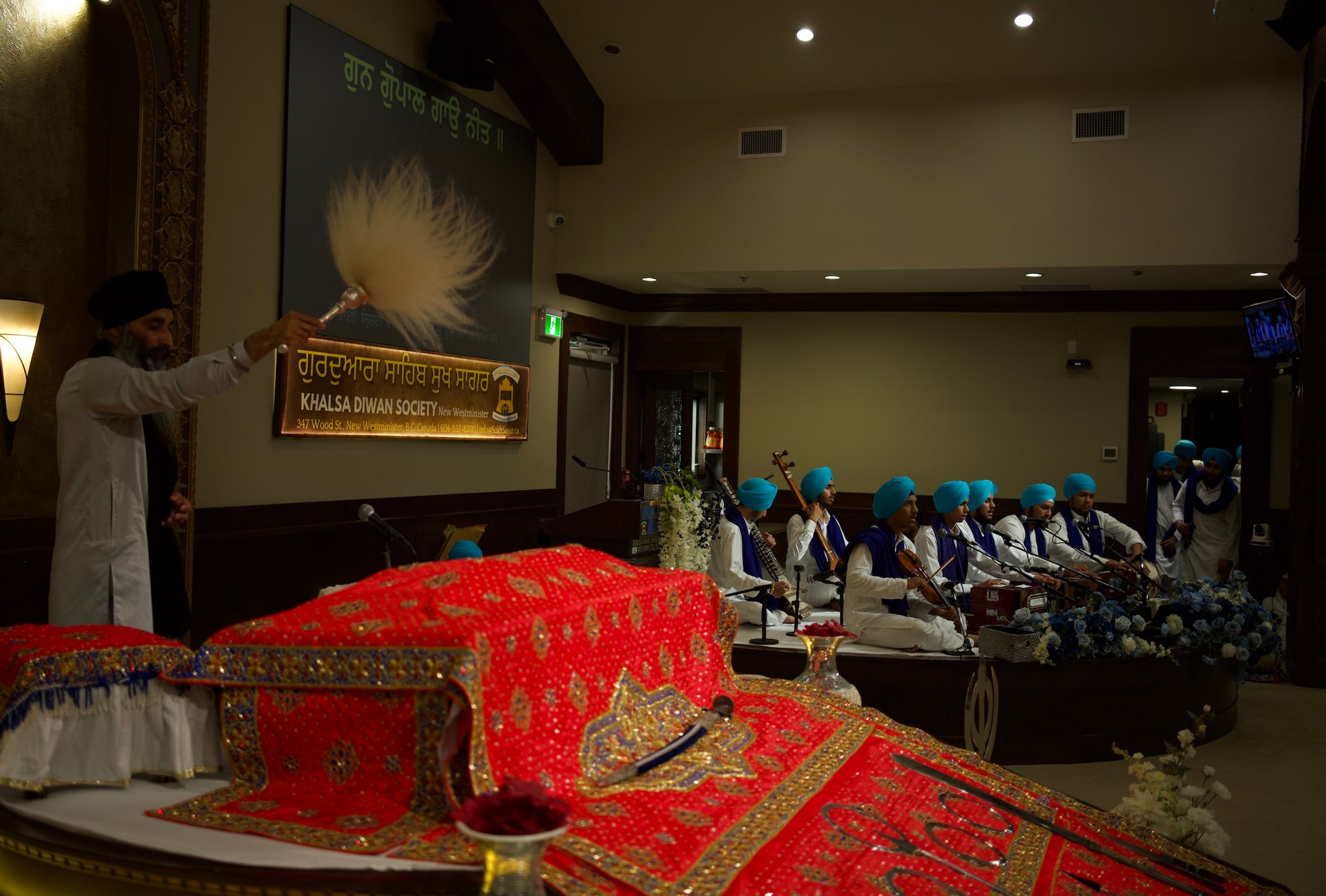 MGSV students and instructors in Gurmat Sangeet classes across Metro Vancouver