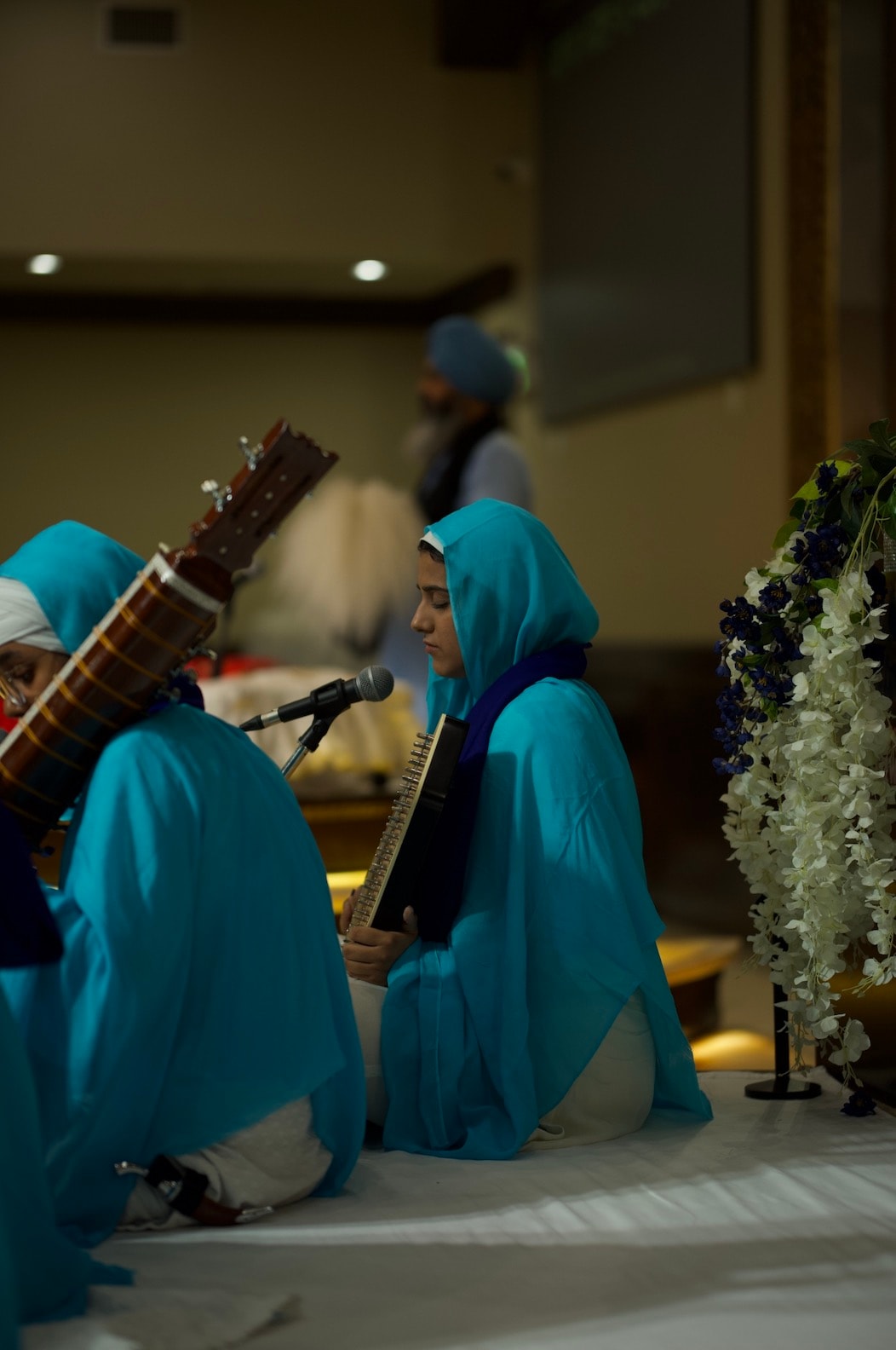 MGSV students and instructors in Gurmat Sangeet classes across Metro Vancouver