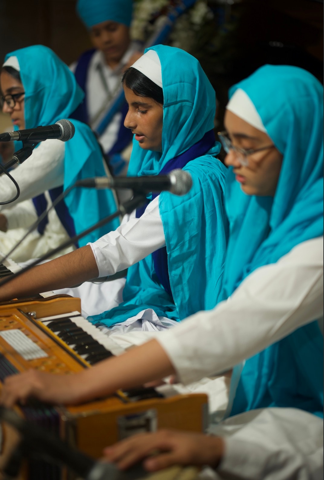 MGSV students and instructors in Gurmat Sangeet classes across Metro Vancouver