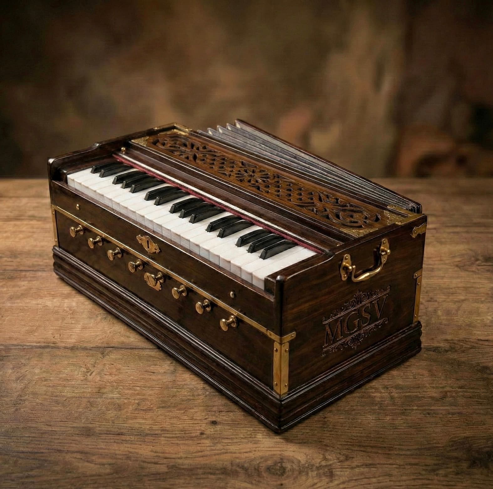 MGSV harmonium for Gurmat Kirtan students in Metro Vancouver