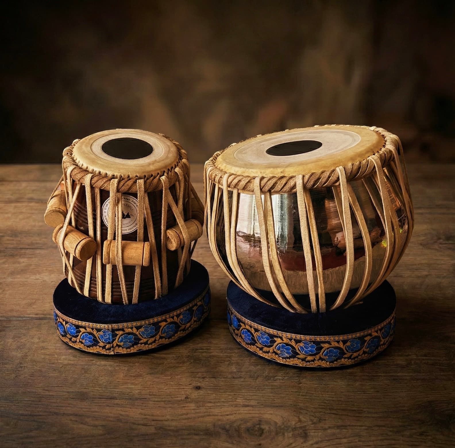 Handcrafted tabla set available from MGSV in Metro Vancouver