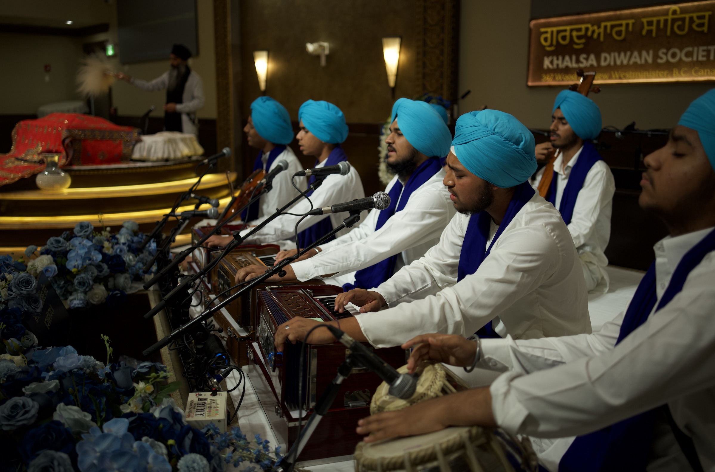 MGSV students and instructors in Gurmat Sangeet classes across Metro Vancouver