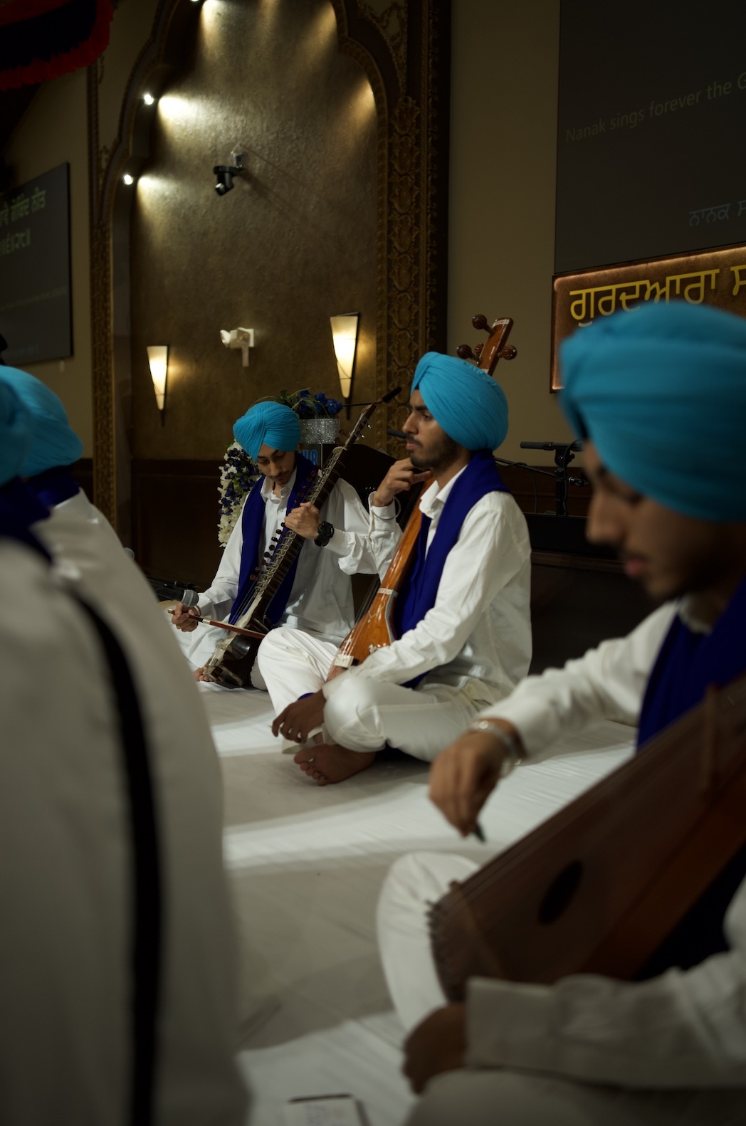 MGSV students and instructors in Gurmat Sangeet classes across Metro Vancouver