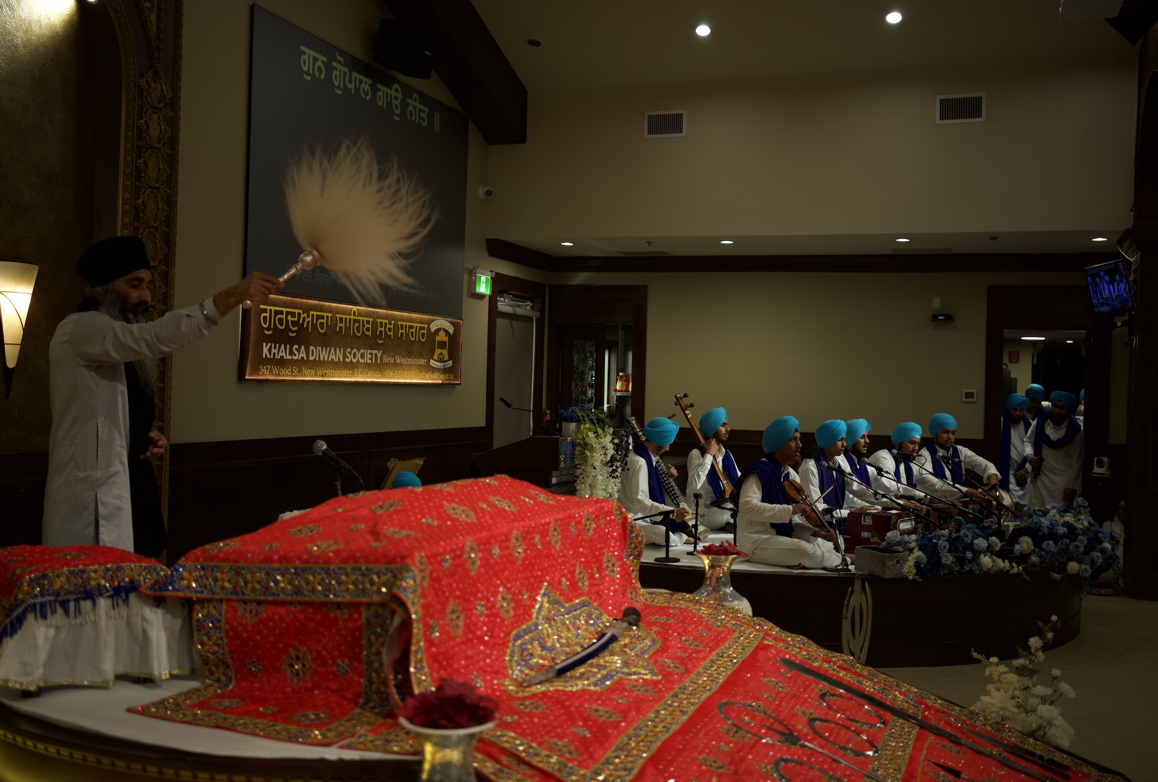 MGSV students and instructors in Gurmat Sangeet classes across Metro Vancouver