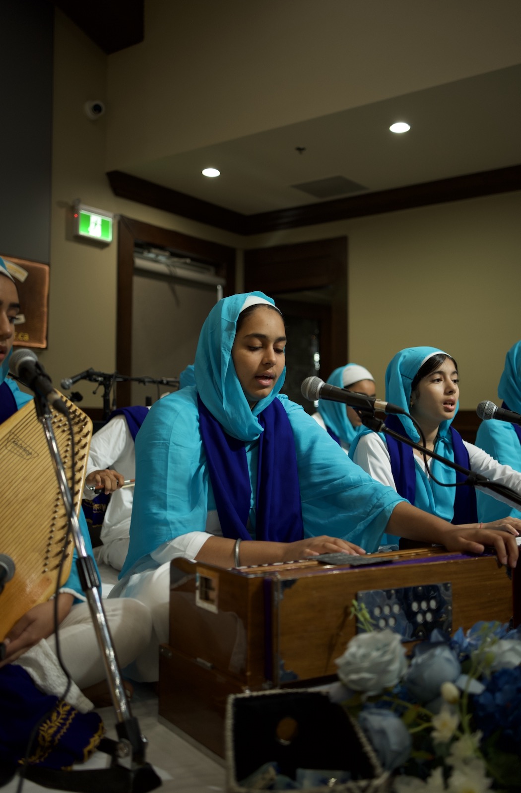 MGSV students and instructors in Gurmat Sangeet classes across Metro Vancouver