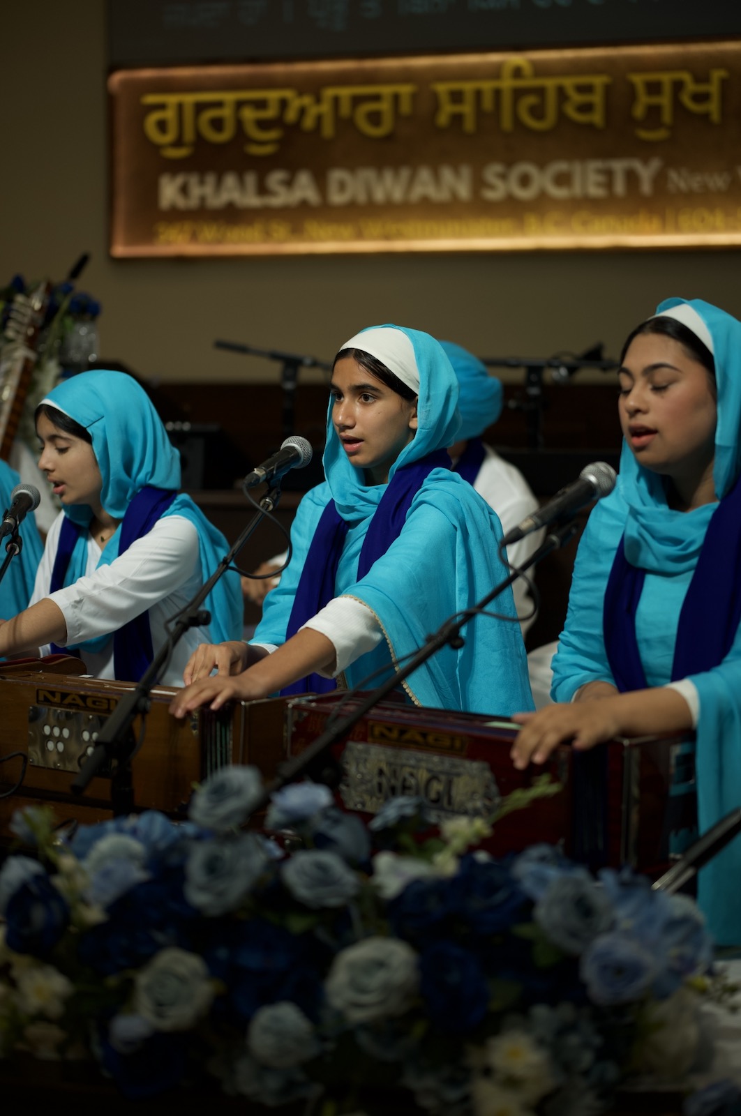 MGSV students and instructors in Gurmat Sangeet classes across Metro Vancouver