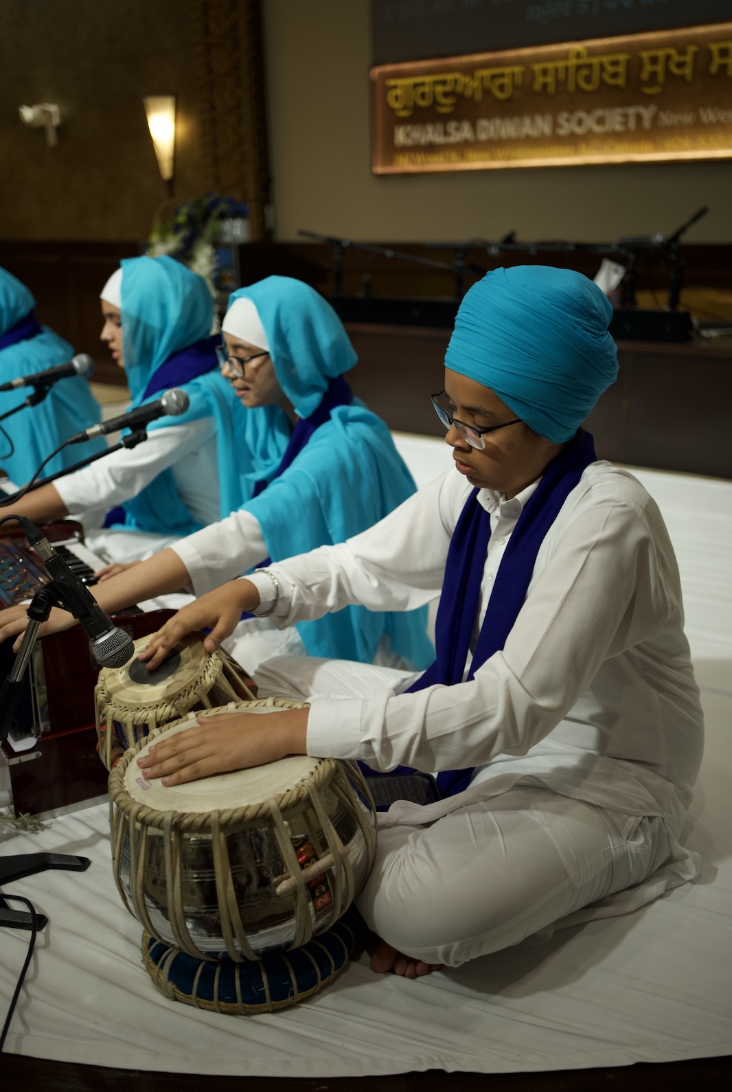 MGSV students and instructors in Gurmat Sangeet classes across Metro Vancouver