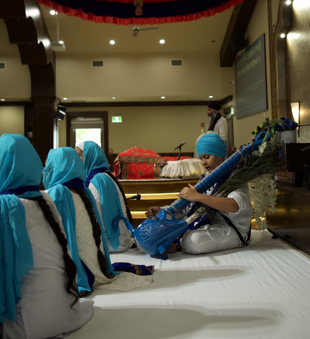 MGSV students and instructors in Gurmat Sangeet classes across Metro Vancouver