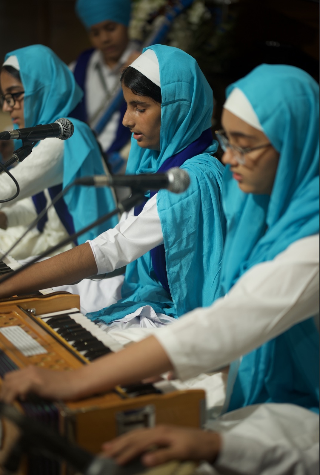 MGSV students and instructors in Gurmat Sangeet classes across Metro Vancouver